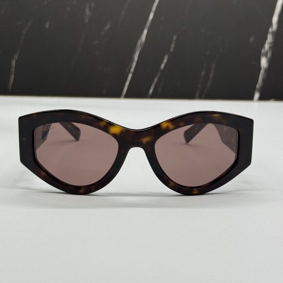 NEW GUCCI SUNGLASSES HAVANA WOMEN CAT EYE EYEWEAR GUCCI GG1951S 002 main image 6